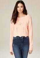 Bebe Scallop Cable Sweater