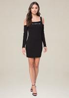 Bebe Logo D-ring Strap Dress