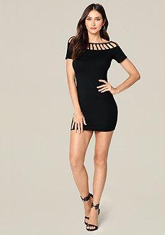 Bebe Morgan Cutout Dress