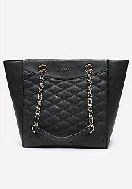 Bebe Quilted East West Tote