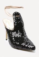 Bebe Sherlay Sequin Mules