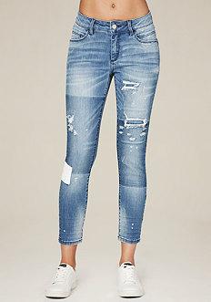 Bebe Adelaide Heartbreaker Jeans