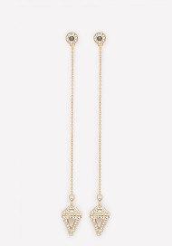 Bebe Front-back Duster Earrings