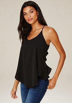 Bebe Strappy Open Back Tank