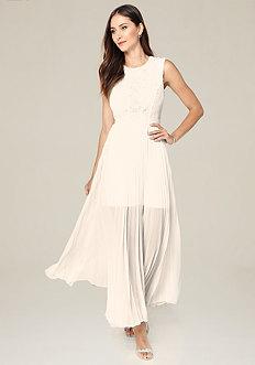 Bebe Petite Back Cutout Dress