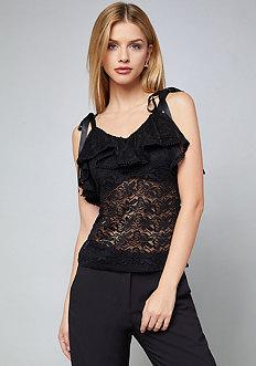 Bebe Angela Lace Top