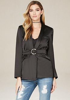 Bebe Satin Jacket