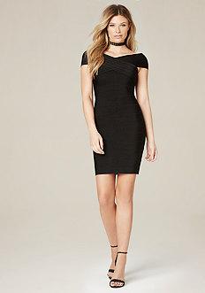 Bebe Cross Over Dress