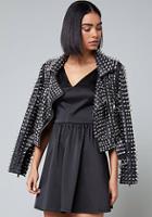 Bebe Allover Spike Stud Jacket