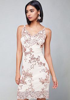 Bebe Lana Sequin Dress