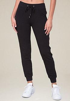 Bebe Logo Fiona Jogger Pants
