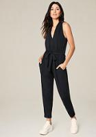 Bebe French Terry Jumpsuit