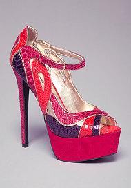 Bebe Clarissa Peeptoe Pumps