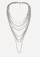 Bebe Layered Chain Necklace