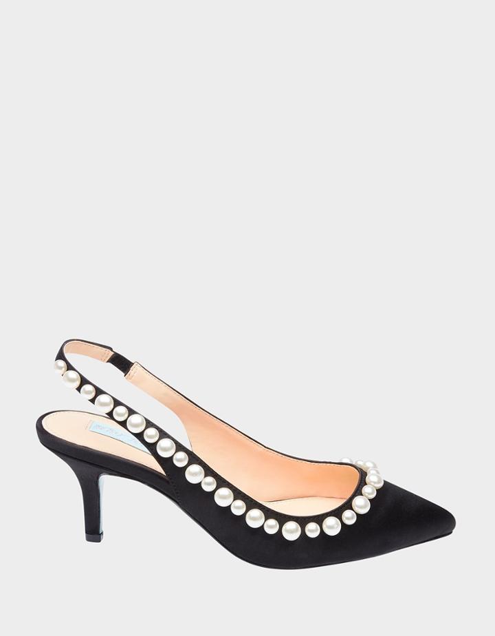 Betseyjohnson Sb-isa Black Satin