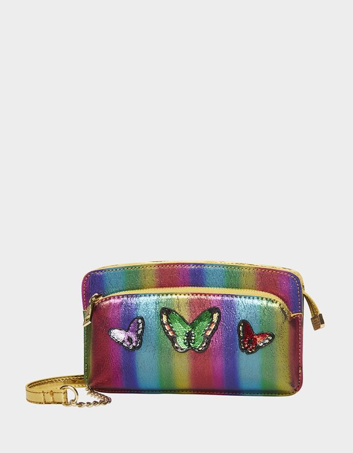 Betseyjohnson Rainbow Bright Crossbody Orange