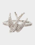 Betseyjohnson Betsey Blue Love Birds Dove Ring Crystal