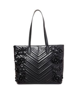 Steve Madden What In Carnation Tote Black
