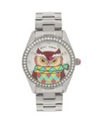 Steve Madden Ugly Sweater Contest Owl Watch Multi