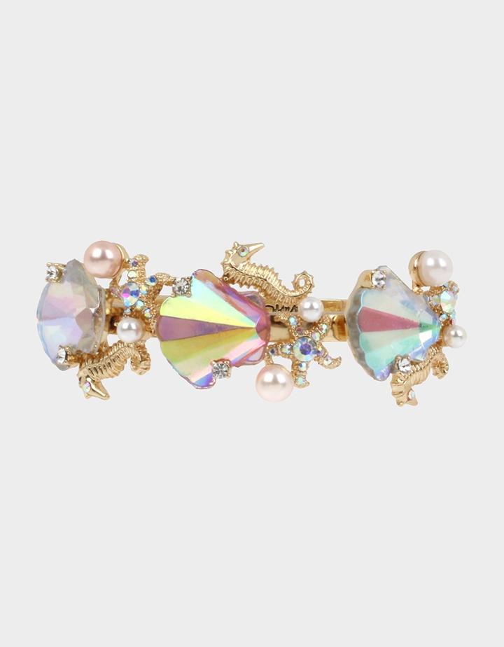 Betseyjohnson Surfmaid Shell Bangle Pink