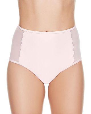Steve Madden Betseys Malibu Solids High Waist Bottom Blush