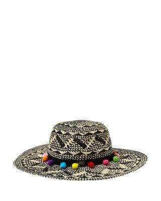 Steve Madden Festive Floppy Hat Multi
