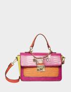 Betseyjohnson Charm It On Crossbody Fuchsia