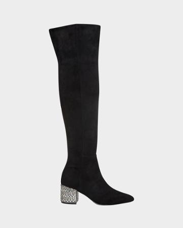 Betsey Johnson Sb-lenor Black Suede