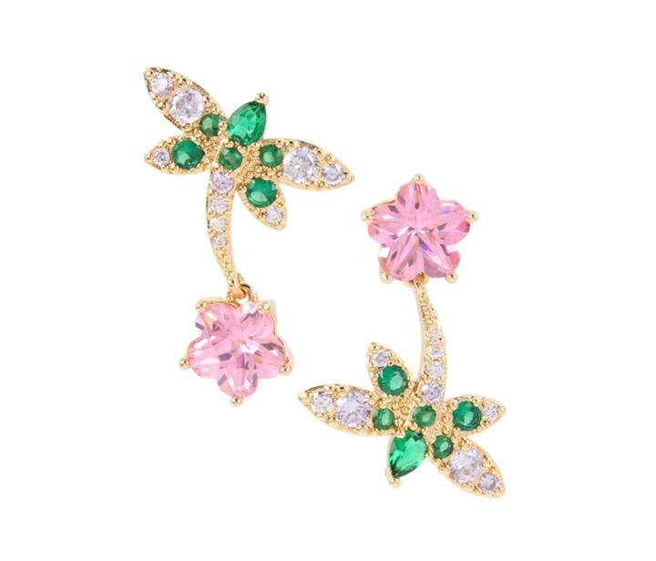Betseyjohnson Betseys Critters Dragonfly Studs Green