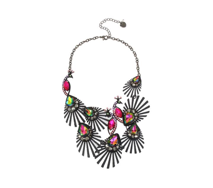 Betseyjohnson Shake It Off Statement Necklace Multi