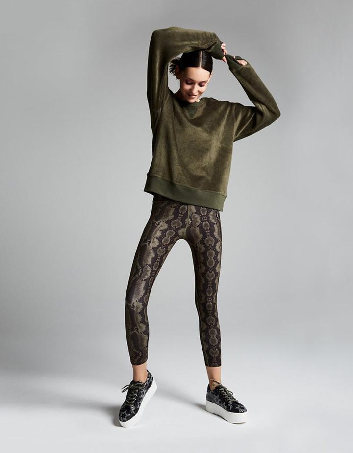 Betseyjohnson Python Super High Rise Legging Green