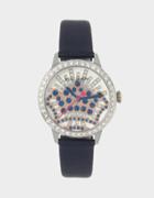 Betseyjohnson Crown Of Jewels Blue Watch Blue