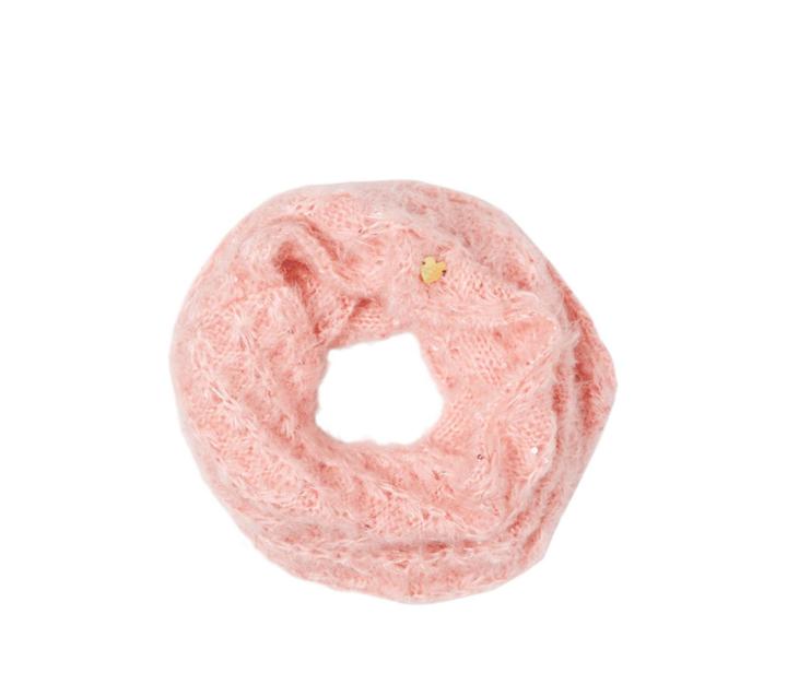 Betseyjohnson Fuzzy Wuzzy Infinity Scarf Blush