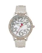 Steve Madden Disco Time Silver Watch Silver