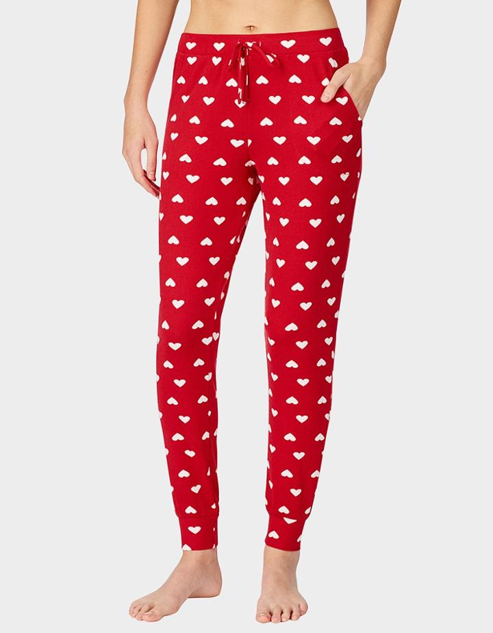 Betseyjohnson Betseys Holiday Party Jogger Red