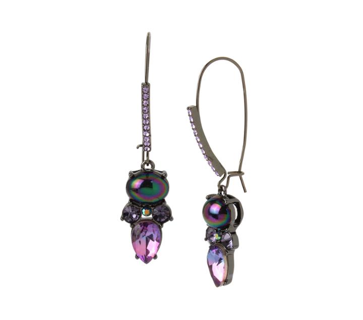Betseyjohnson Shake It Off Hook Earrings Multi