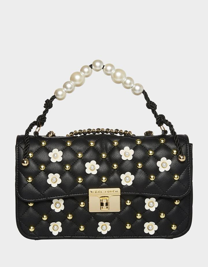 Betseyjohnson So Sweet Pearl Swag Bag Black