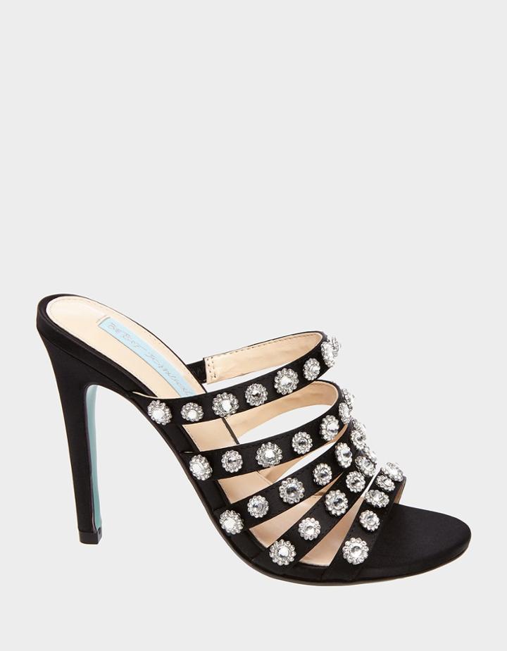 Betseyjohnson Sb-jovi Black Satin