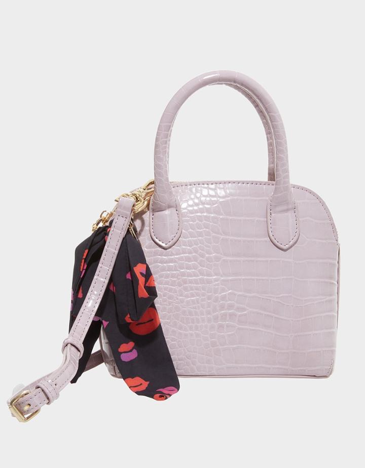Betseyjohnson Pretty Petite Dome Satchel Blush
