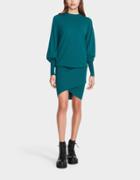 Betseyjohnson Wrapped Up Sweater Dress Teal