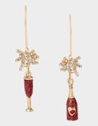 Betseyjohnson Party Animal Champers Earrings