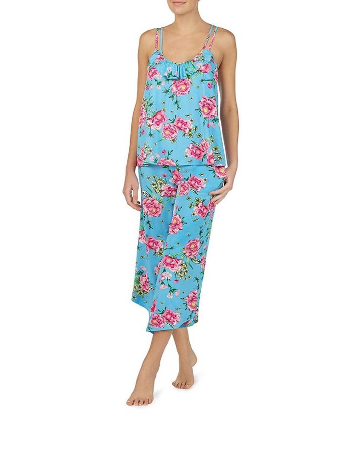 Betseyjohnson Copacabana Slinky Culotte Set Blue