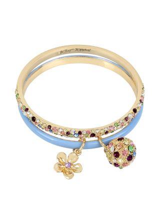 Steve Madden Buzz Off Bangle Set Multi