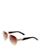 Steve Madden Betseys Metal Aviators Gold