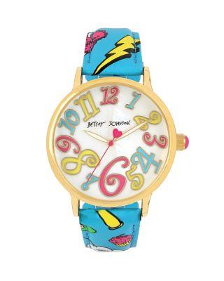 Steve Madden Oh So Betsey Emoji Watch Multi