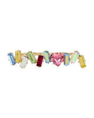 Steve Madden Boardwalk Sweets Double Ring Multi