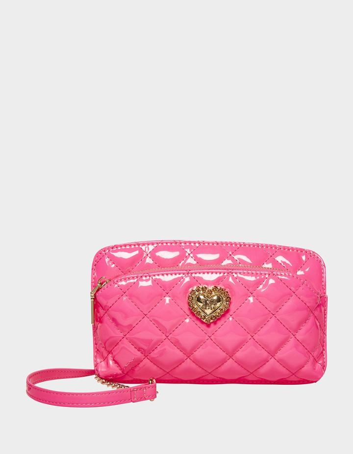 Betseyjohnson Bright Spot Crossbody Pink