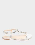 Betseyjohnson Sb-laur Silver Metallic