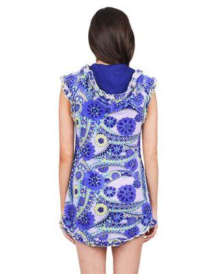 Steve Madden Kaleidoscope Dreams Terry Tunic Pink Multi