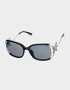 Betseyjohnson Beautiful Butterfly Sunglasses Black